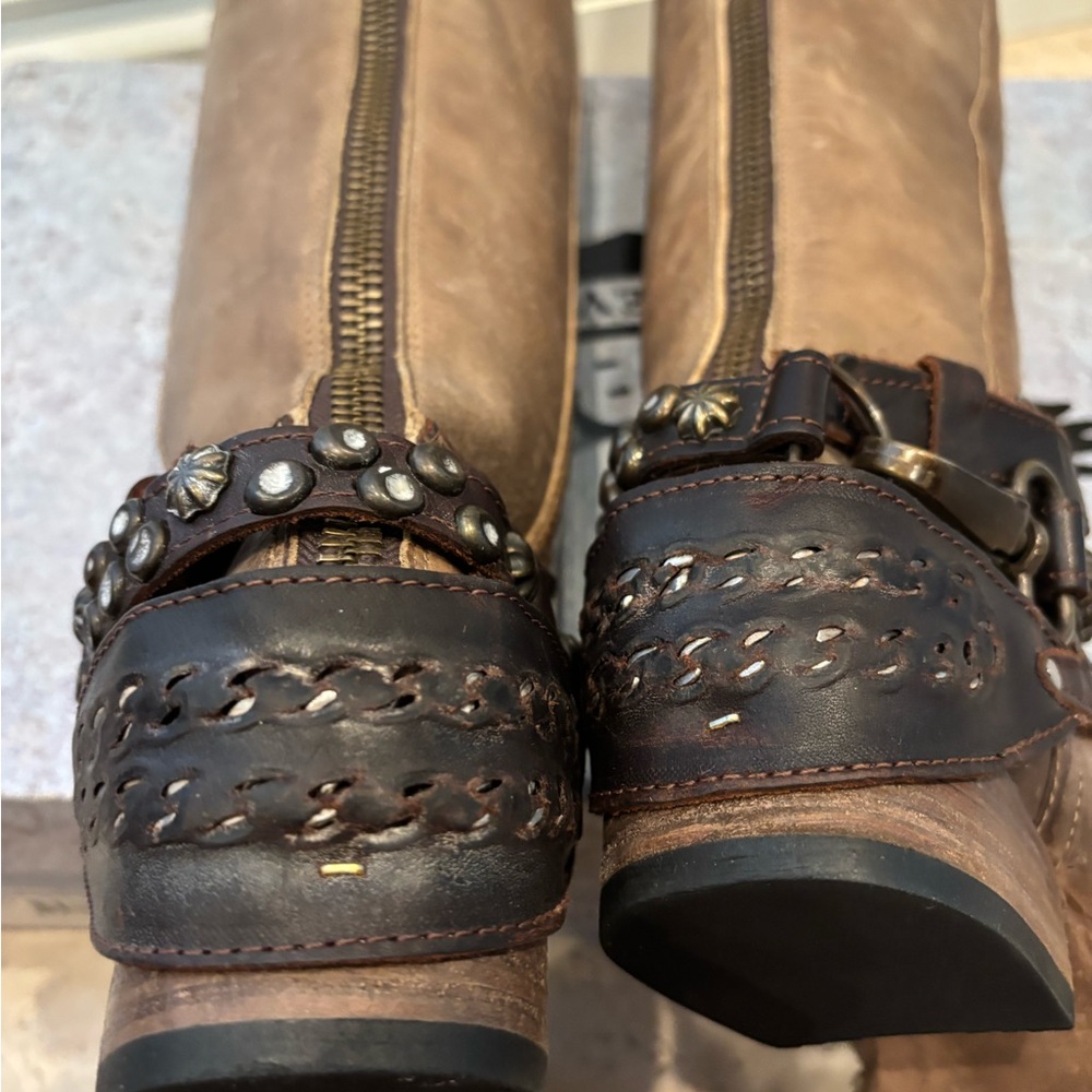 TODAY 🔥 ONLY Freebird  by Steven Rodondo  size 7 Brown Distressed NIB - Picture 3 of 8